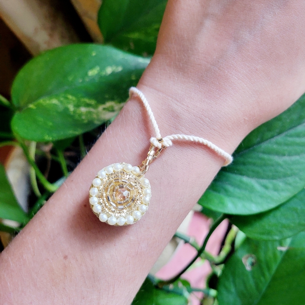 New Handmade Pearl Bracelet & Anklet